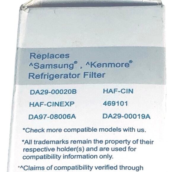 Water Filter 3 Pack RWF0700A For Samsung - Kenmore DA29-00020B HAF-CIN 469101 - Picture 12 of 13